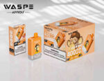 Waspe Double Flavor 40000  Vape Puffs Triple Melon Ice & Raspberry Watermelon